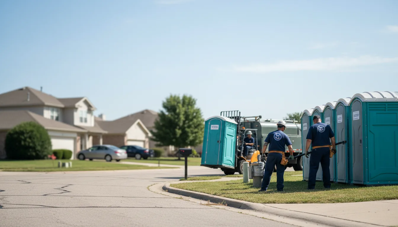 Porta Potty Rental in Gilbertsville, PA near me